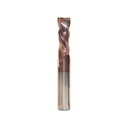 1/2" 2 flute compression bit - Max Life Southeast tool SC Moab-Plus Coated 2+2 Compression Bit (MD EXTENDED LIFE), 1/2 CD X 1 1/4 CL X 1/2 SH x RH x 3" OAL x 3/16 UP HMDUD557