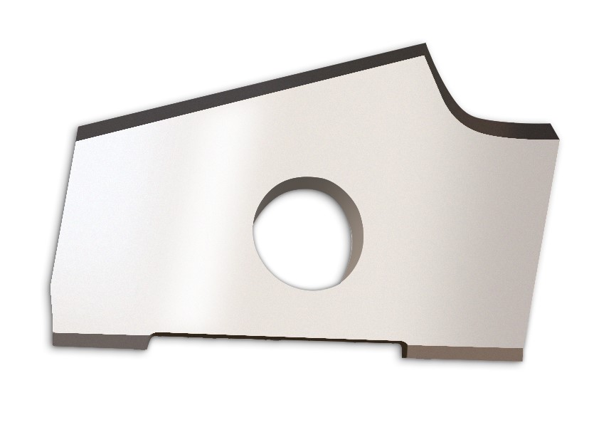 Single Radius Trimmer Carbide Insert for Edgebander