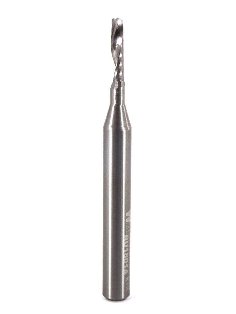 1/8" Single Flute Uput O Flute for Hard Plastic
