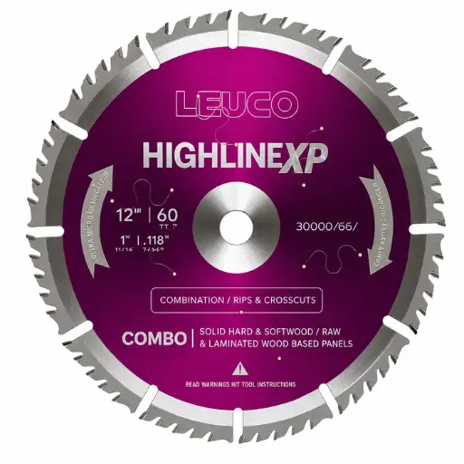 12" Highline XP Saw Blade Z96 - Leuco 80507563 