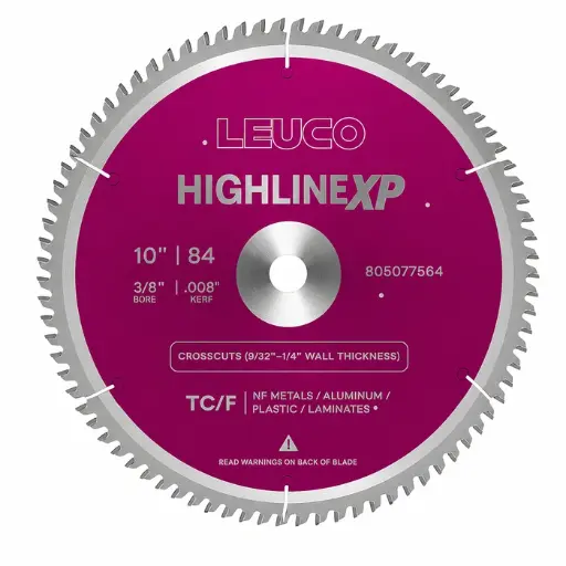 10" Highline XP COMBO Saw Blade Z50 - Leuco  80507565 