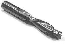 [SRD260CB] 1/2" 2 Flute Downcut Spiral Chip Breaker