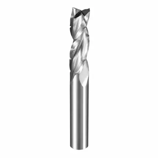 1/2" 3 Flute Upcut Spiral Chip Breaker (SRU460TCB) Southeast Tool SRU460TCB 
