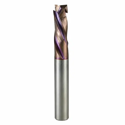 3/8" 3 Flute Coated Compression Router Bit (SMDUD756) Southeast Tool SMDUD756 