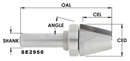 [SE2992] 3 Flute Plug Cutter Solid Surface Repair Set