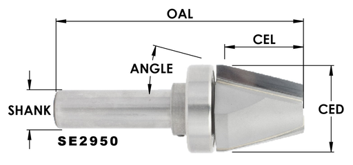 3 Flute Plug Cutter Solid Surface Repair Set (SE2992) Southeast Tool SE2992 